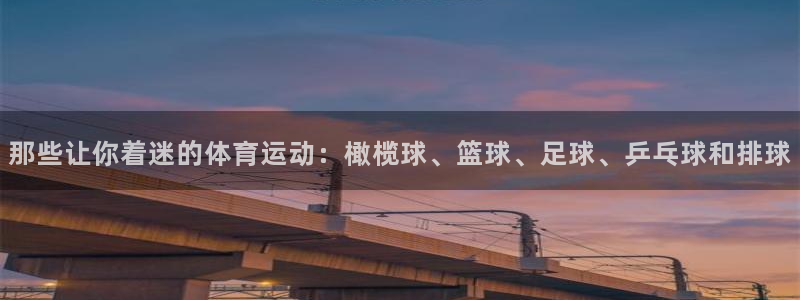 杏宇平台总代理：那些让你着迷的体育运动：橄榄球、篮球、足球、乒乓球和排球